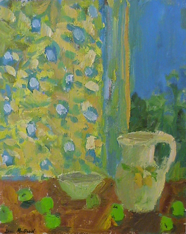 White Pitcher with Yellow Cloth - 500k